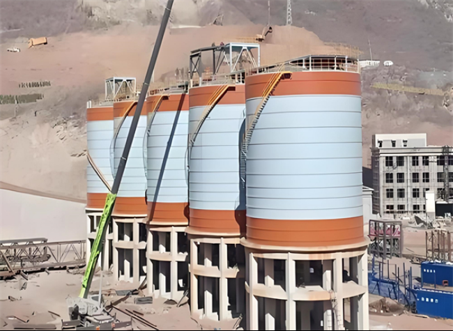 江边乡高架钢板仓