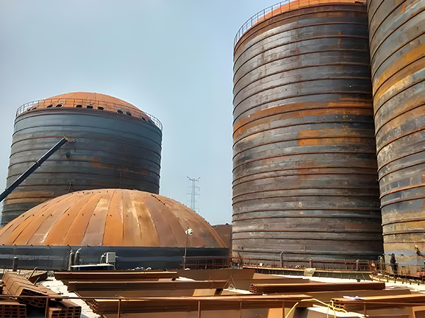 江边乡焦粉钢板仓